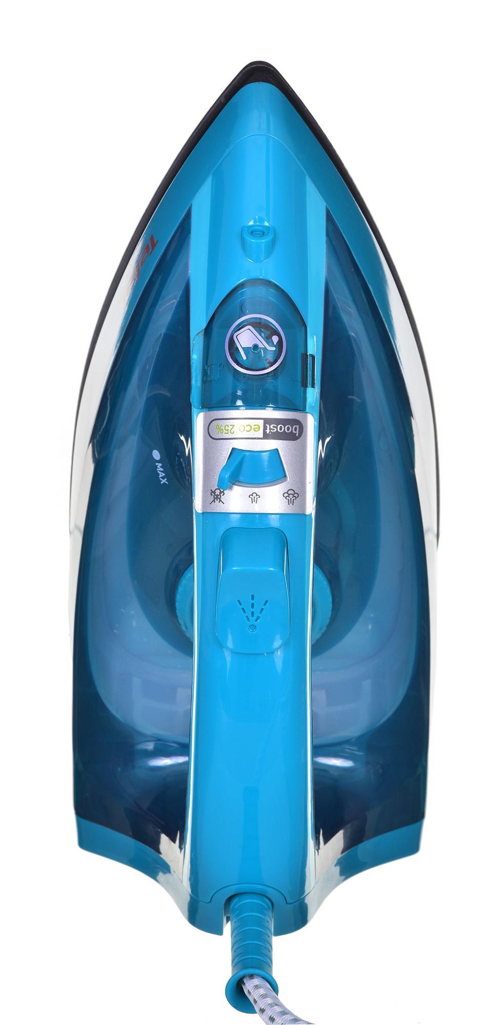 TEFAL FV1712 Garų lygintuvas, 2000 W, Vanduo tank capacity 200 ml, Continuous steam 24 g/min, Steam boost performance 85 g/min, Žalias