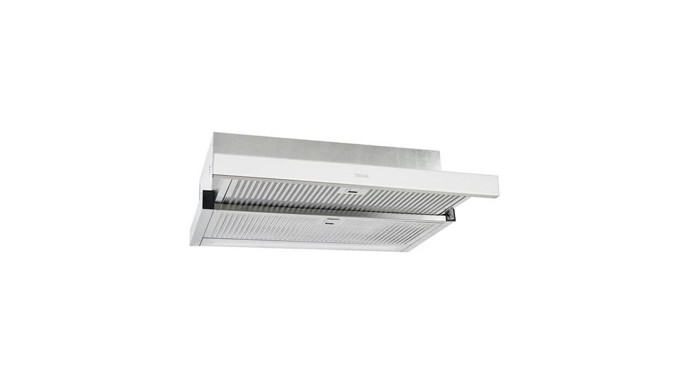 Teka CNL 6415 PLUS, 60 cm ištraukiamas gartraukis su ECOPOWER varikliu ir 5+1 greičiais, balta