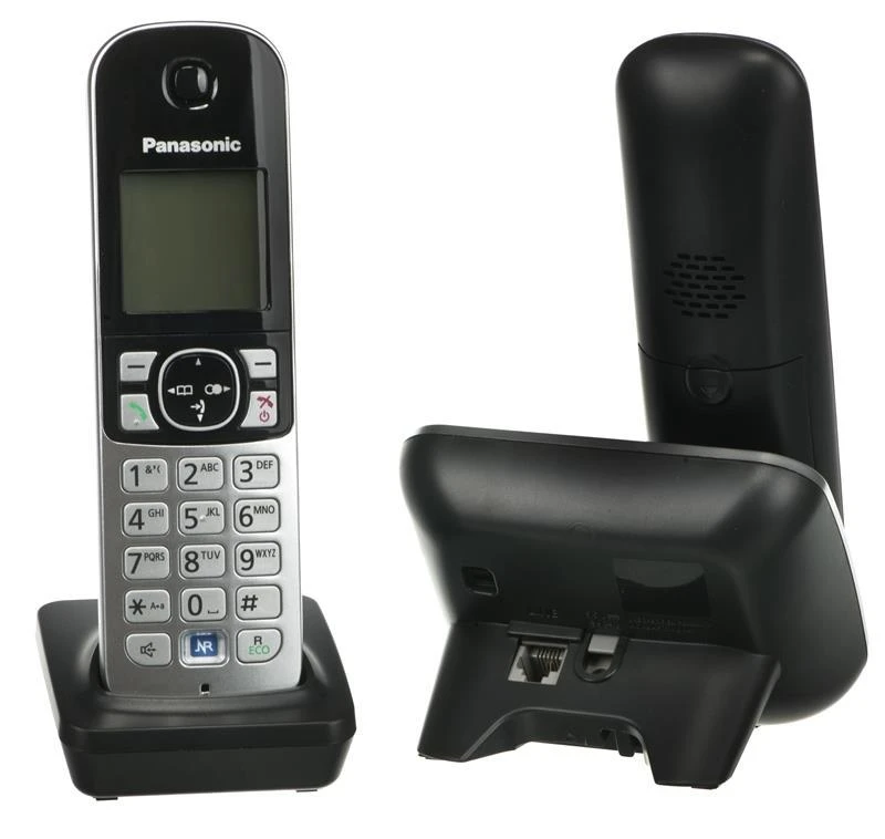 Panasonic KX-TG681 DECT telefonas Juodas,Sidabrinis
