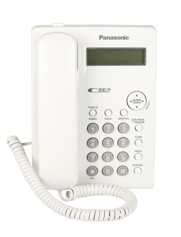 Telefonas - Panasonic KX-TSC11 skambinimo ID laidinis baltas