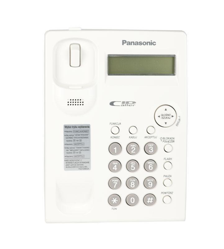 Telefonas - Panasonic KX-TSC11 skambinimo ID laidinis baltas