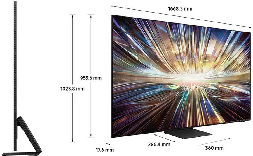 SAMSUNG 8K QE75QN800DTXXH 75 colių Mini LED Televizorius