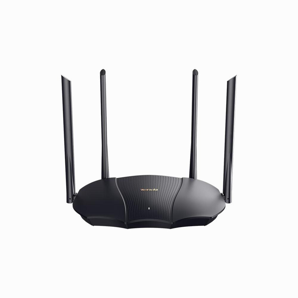 Tenda TX9 PRO wireless router Gigabit Ethernet Dual-band (2.4 GHz / 5 GHz) Juodas