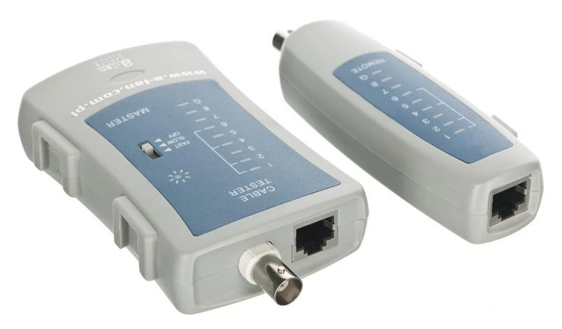 Alantec NI007 network cable tester PoE tester Mėlyna, Pilkas