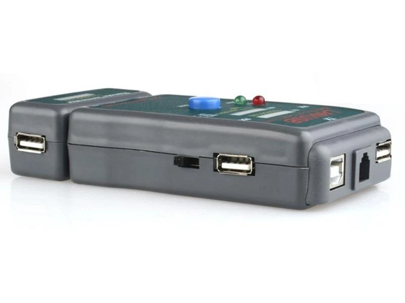 GEMBIRD NCT-2 Gembird kabelių testeris RJ-45, RJ-11, UTP, STP, USB AA/AB