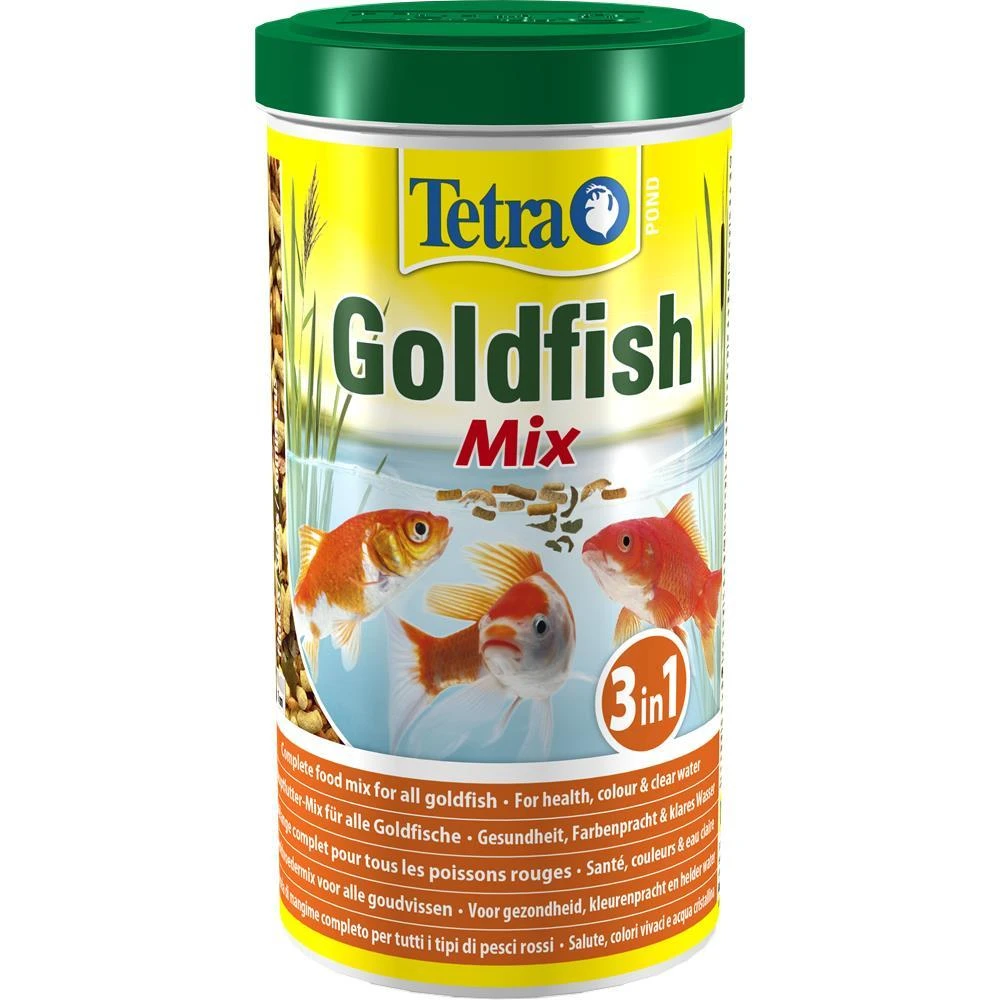 Tetra Pond Goldfish Mix pašaras auksinėms žuvytėms tvenkiniuose su krevetėmis 1 LS
