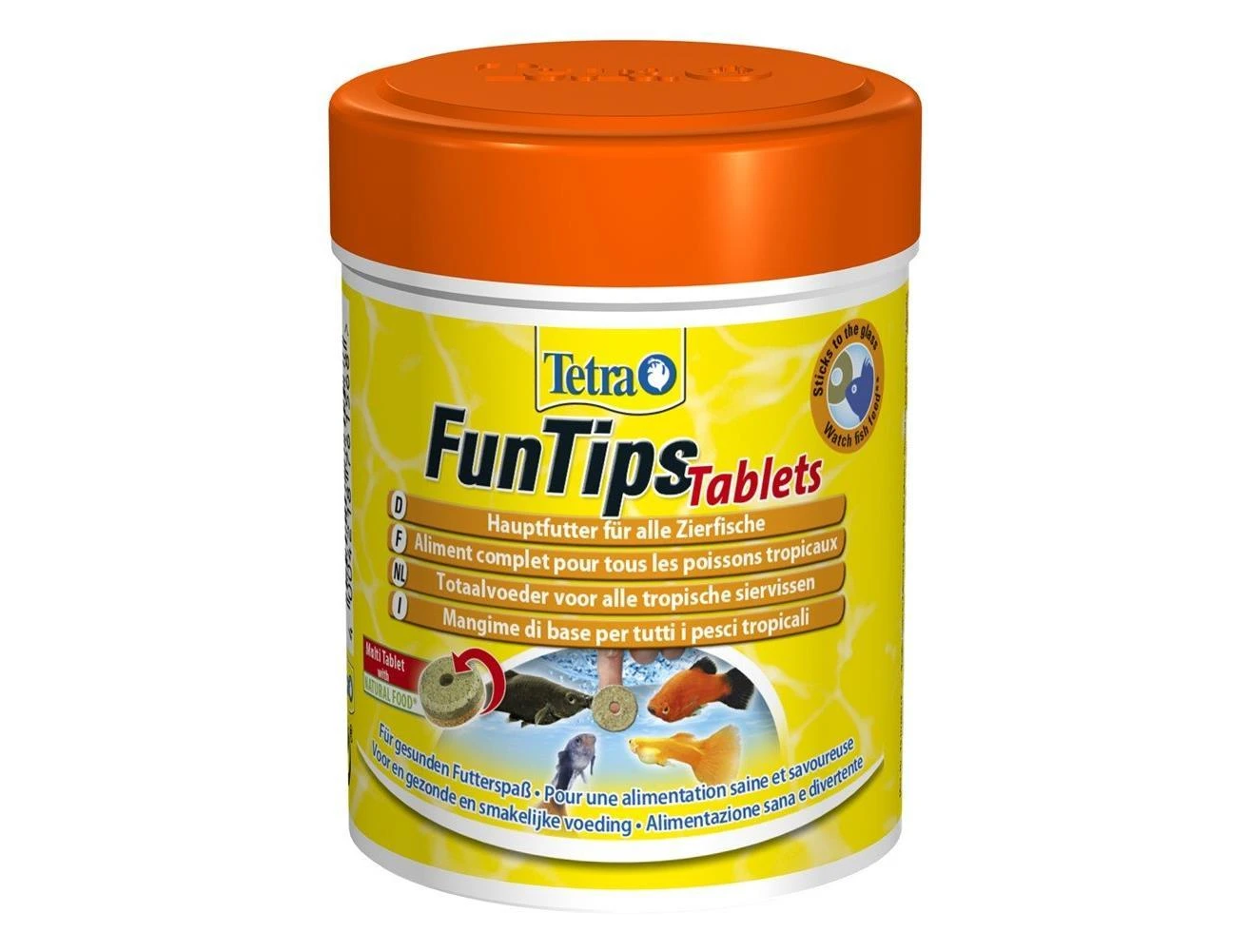 TetraTips Futtertabletten 75tbl.pašaras visoms dek.žuvim