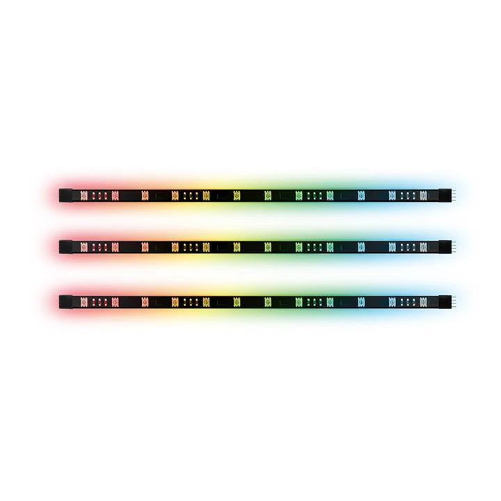 Thermaltake Riing Plus 12 RGB 3-pack ventiliatorius + Hub + 3 LED juostos (CL-F076-PL12SW-A)