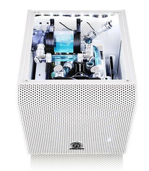 Housing Thermaltake CA-1B8-00S6WN-01 (Mini ITX, baltos spalvos)