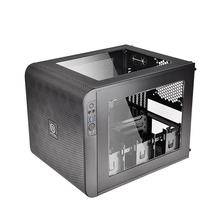 Korpusas Thermaltake Core V21 microATX Window Juodas