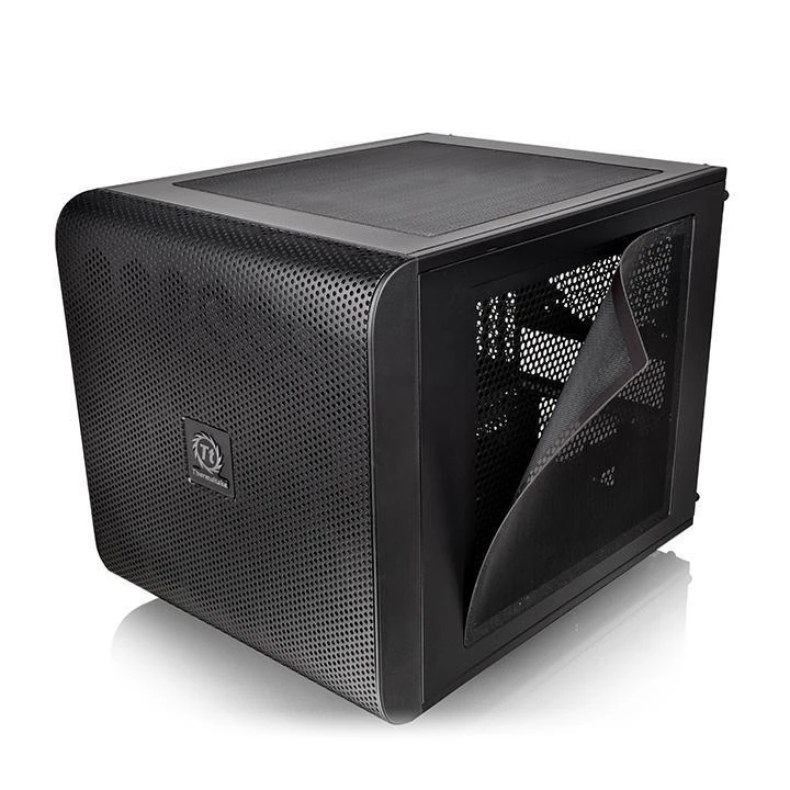 Korpusas Thermaltake Core V21 microATX Window Juodas