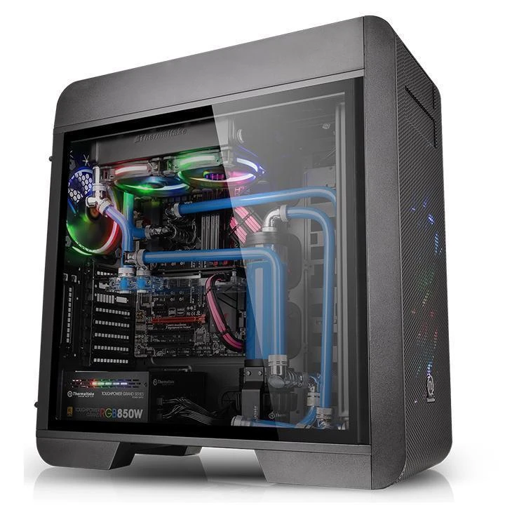 Housing Thermaltake Core V71 TG CA-1B6-00F1WN-04 (ATX, Extended ATX, Micro ATX, Mini ITX, juodos spalvos)