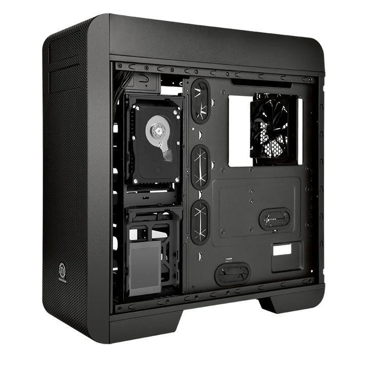 Housing Thermaltake Core V71 TG CA-1B6-00F1WN-04 (ATX, Extended ATX, Micro ATX, Mini ITX, juodos spalvos)