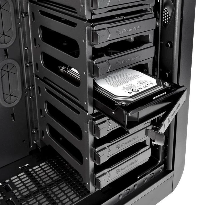 Housing Thermaltake Core V71 TG CA-1B6-00F1WN-04 (ATX, Extended ATX, Micro ATX, Mini ITX, juodos spalvos)