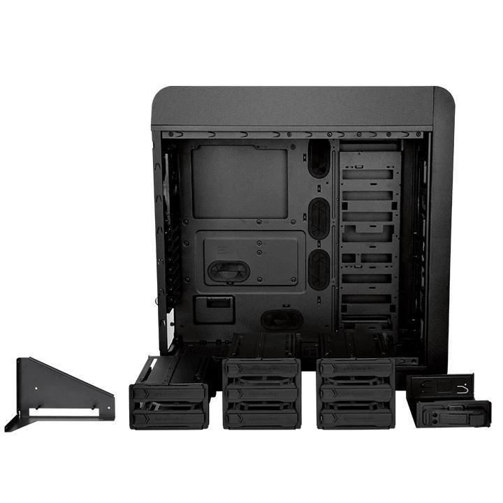 Housing Thermaltake Core V71 TG CA-1B6-00F1WN-04 (ATX, Extended ATX, Micro ATX, Mini ITX, juodos spalvos)