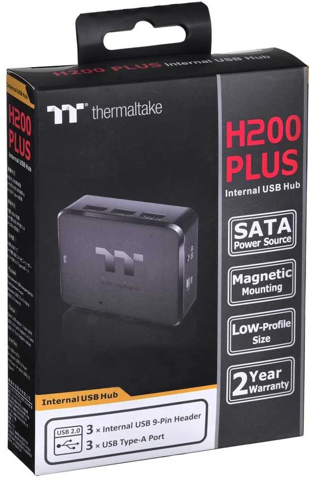 HUB USB Thermaltake 3x USB-A 2.0 (PS-ACC-IU2H00R-2)