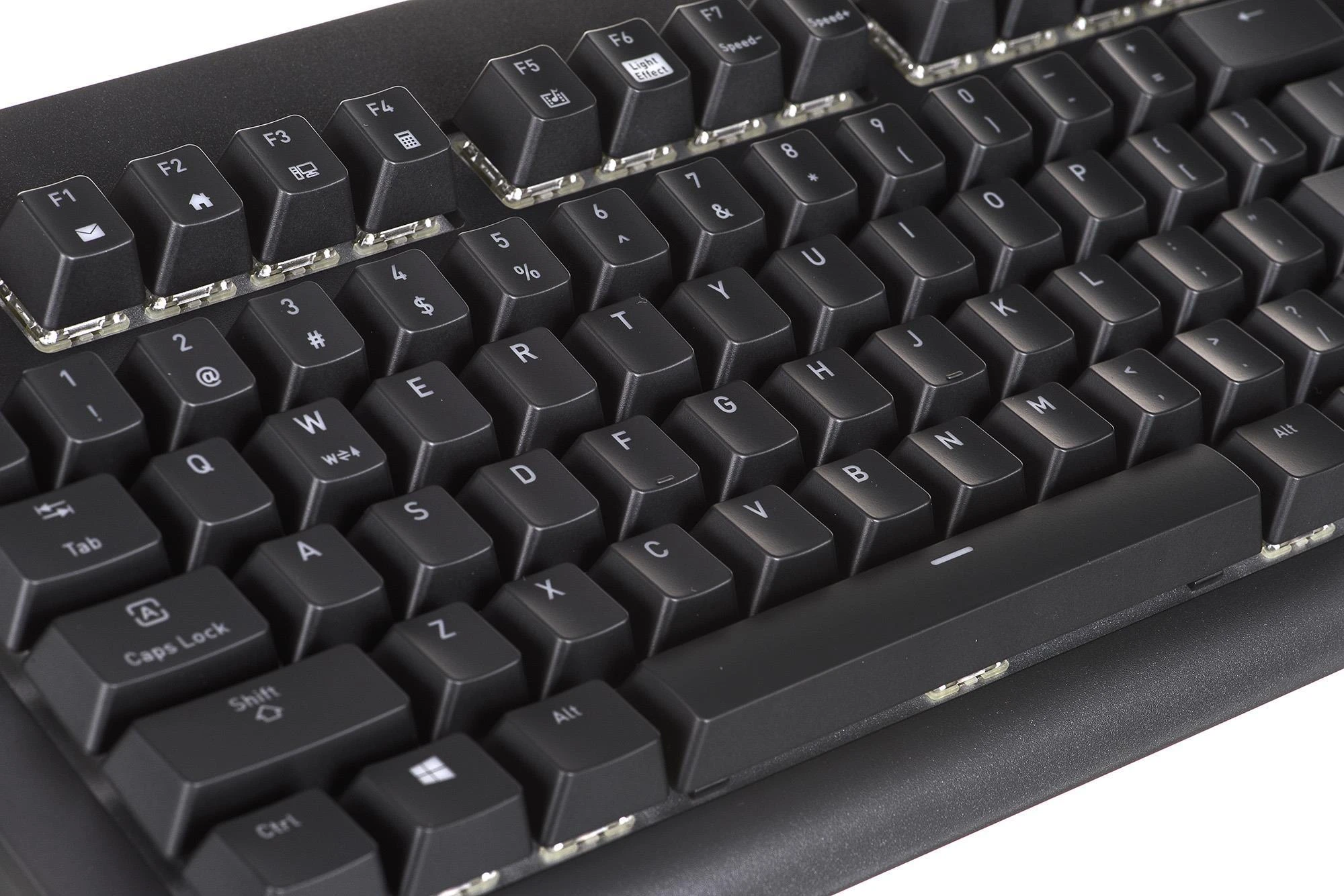 Klaviatūra Thermaltake Premium X1 RGB Cherry MX Mėlyna Sidabrinis KB-TPX-SSBRUS-01 (mechaninė, USB 2.0, juodos spalvos