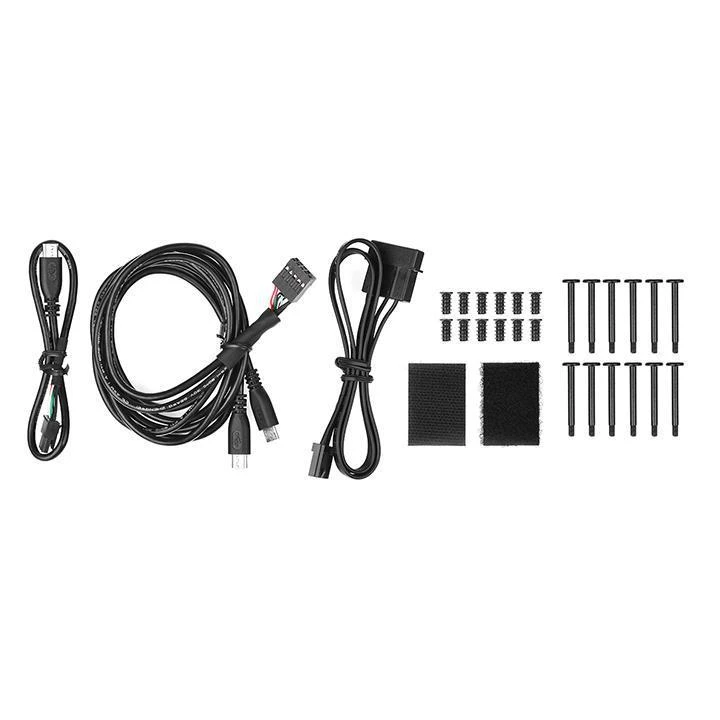 „Wentylator Thermaltake Pure Plus 14 RGB 3 vnt. + šakotuvas“ (CL-F064-PL14SW-A)