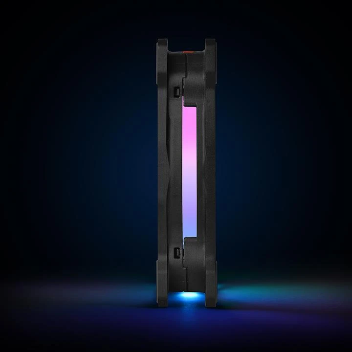 „Wentylator Thermaltake Riing Duo 14 RGB 3-pack + Hub“ (CL-F078-PL14SW-A)