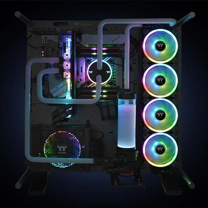 Thermaltake Ring Trio 14 RGB TT Premium Edition procesoriaus ventiliatorius
