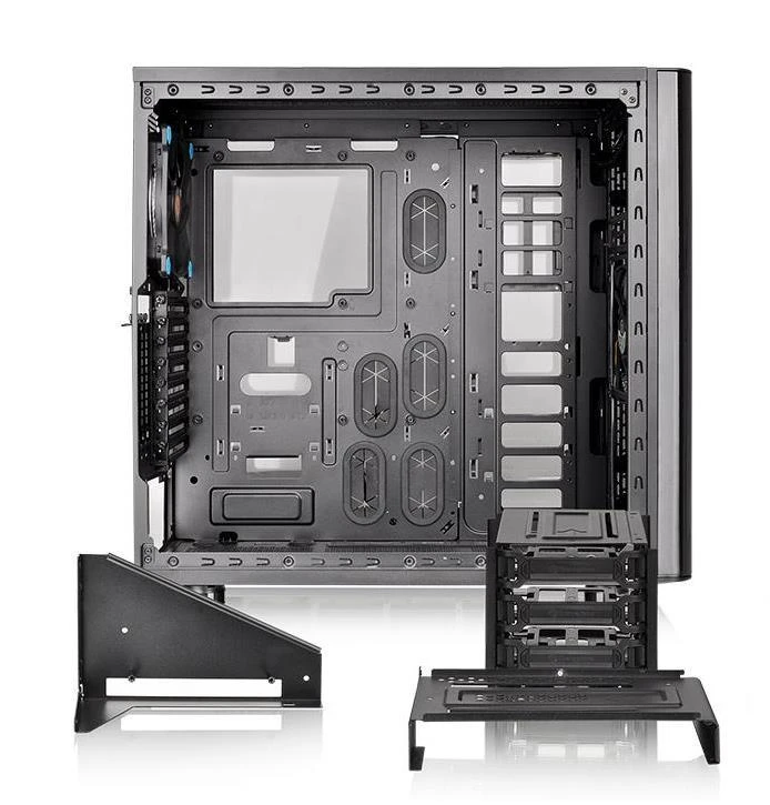 Korpusas Thermaltake View 31 USB3 Juodas Tempered Glass