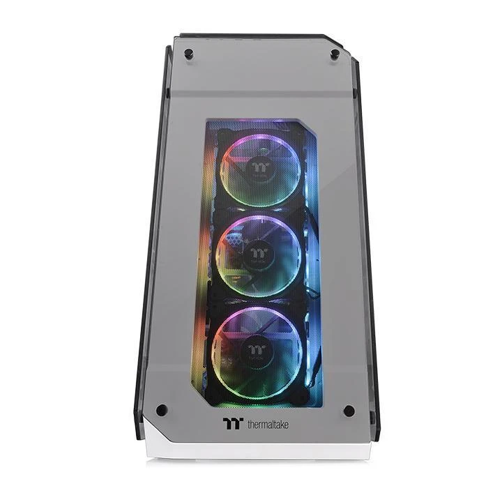 Thermaltake View 71 Riing grūdintas stiklas, sniegas