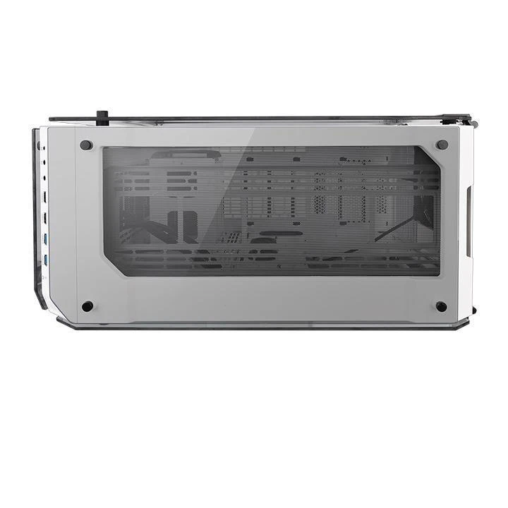 Thermaltake View 71 Riing grūdintas stiklas, sniegas