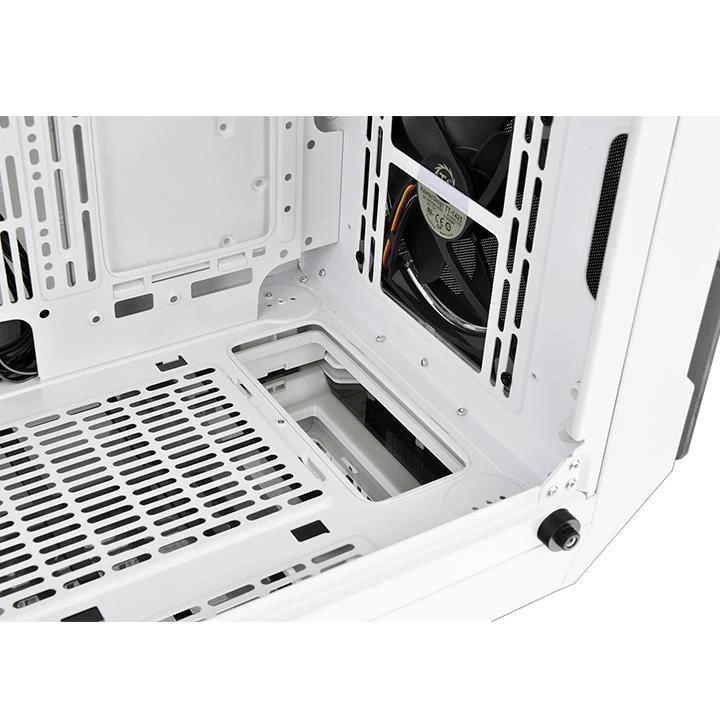Thermaltake View 71 Riing grūdintas stiklas, sniegas
