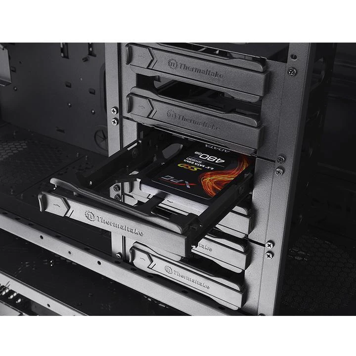 Korpusas Thermaltake View 91 RGB TG CA-1I9-00F1WN-00 (ATX, Extended ATX, Micro ATX, Mini ITX, XL-ATX, juodos spalvos)