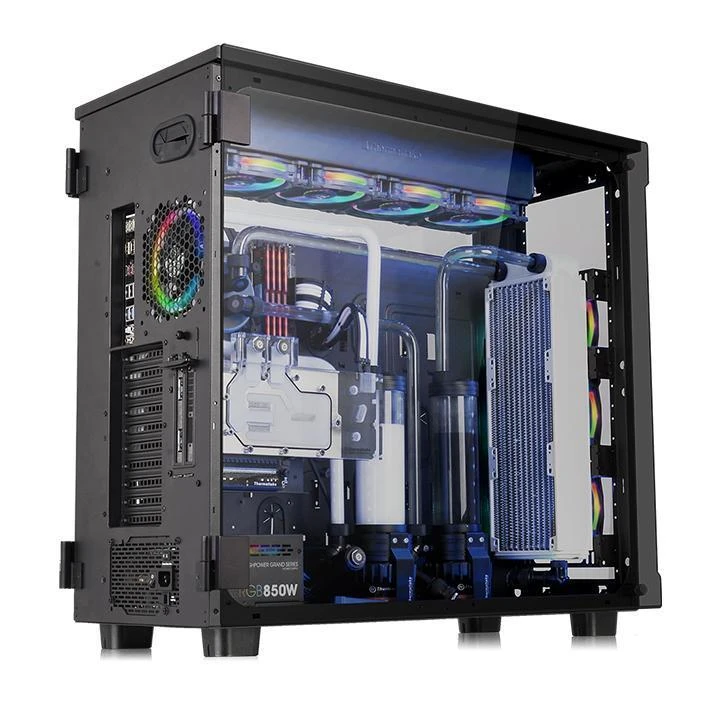 Korpusas Thermaltake View 91 RGB TG CA-1I9-00F1WN-00 (ATX, Extended ATX, Micro ATX, Mini ITX, XL-ATX, juodos spalvos)