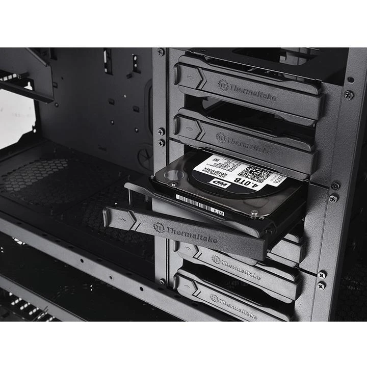 Korpusas Thermaltake View 91 RGB TG CA-1I9-00F1WN-00 (ATX, Extended ATX, Micro ATX, Mini ITX, XL-ATX, juodos spalvos)