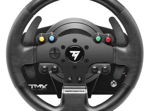 Žaidimų vairas THRUSTMASTER TMX FFB/4460136, Juodos spalvos