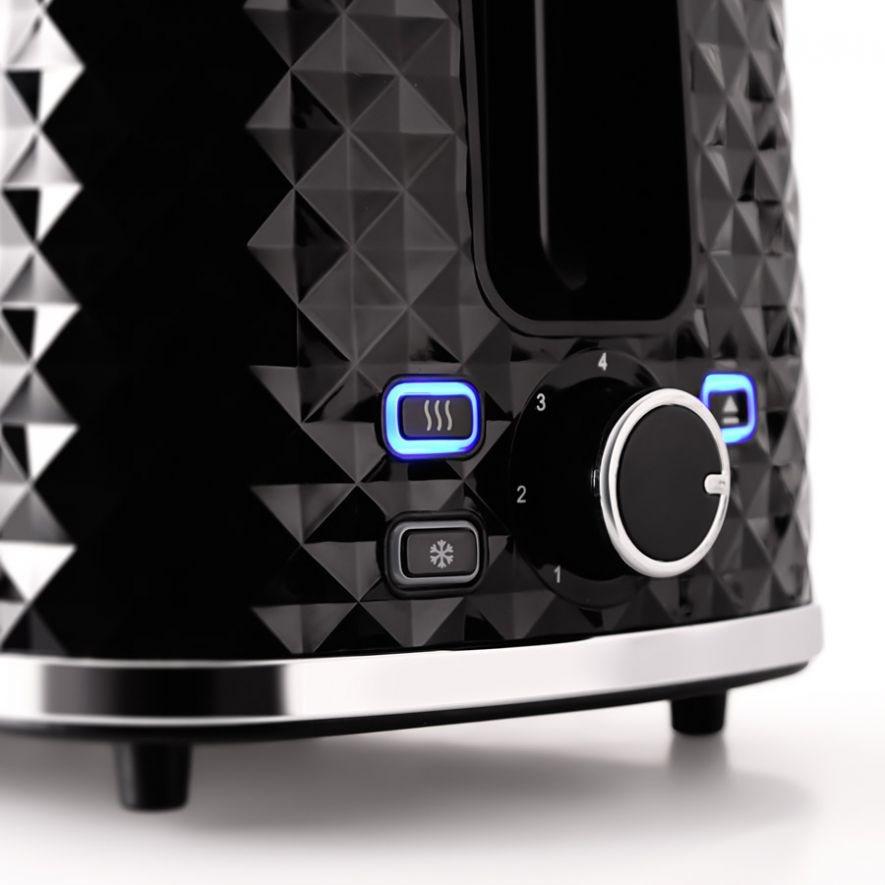 Skrudintuvas TO280C ELDOM Toaster TOSTI, bun rack, defrost system, juodas