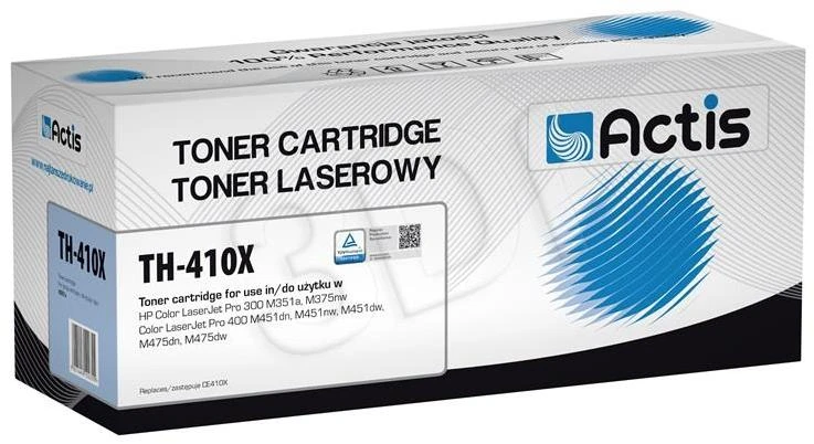 Tonerio Kasetė - Actis TH-410X (Pakaitalas HP 305X CE410X; 4000 Puslapių; Juoda)