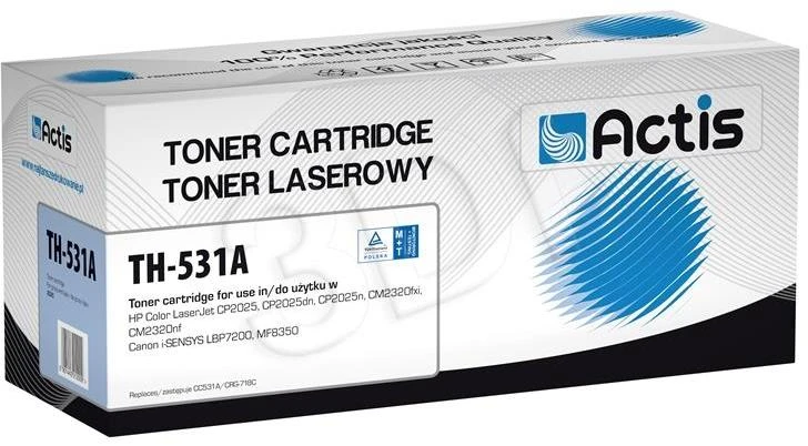 Toneris - Actis TH-531A, Suderinamas Su HP 304A, Mėlynas