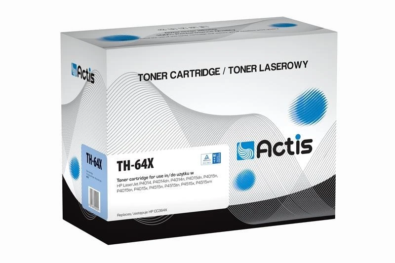 Tonerio Kasetė - Actis TH-64X, 24000 Puslapių, Juoda
