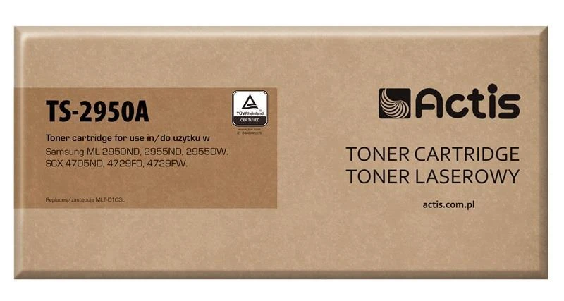 Tonerio Kasetė - ACTIS TS-2950A, 2 500 Puslapių, Juoda