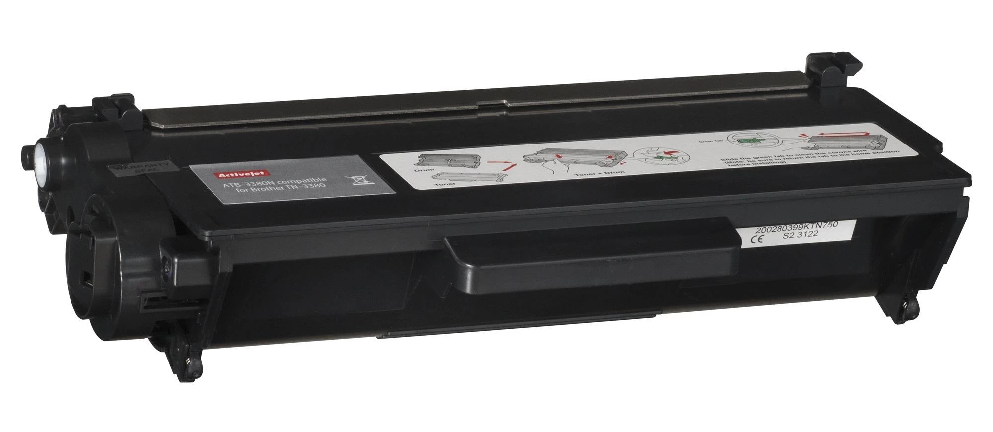 Toneris ActiveJet ATB-3380N | juoda | 8000 psl. | Brolis TN-3380
