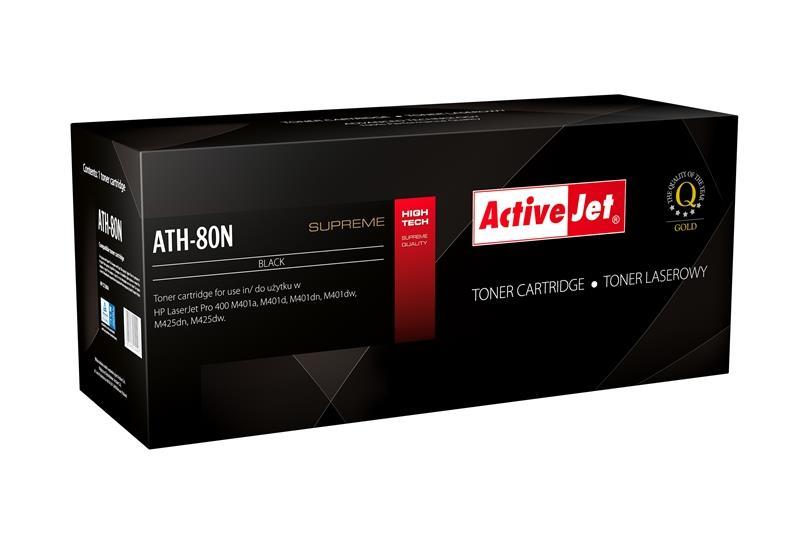 Toneris ActiveJet ATH-80N | juodas | 3500 psl. | HP CF280A