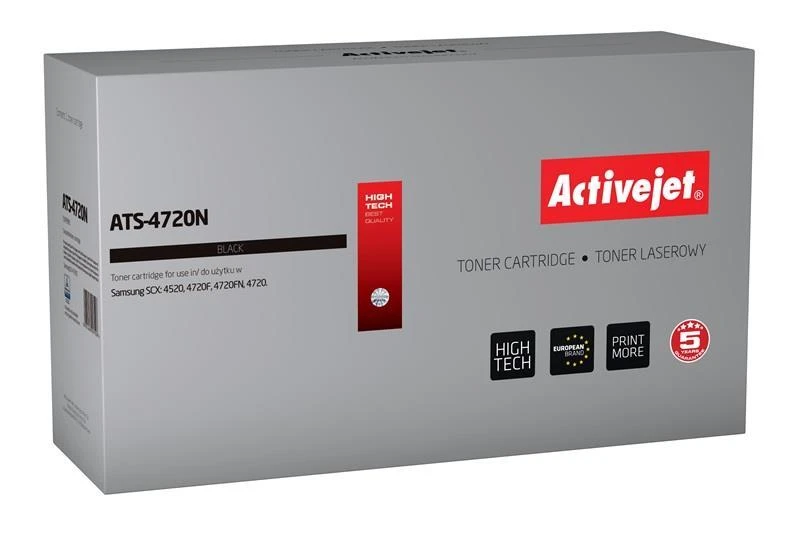 Tonerio Kasetė - Activejet ATS-4720N, 5000 Puslapių, Juoda