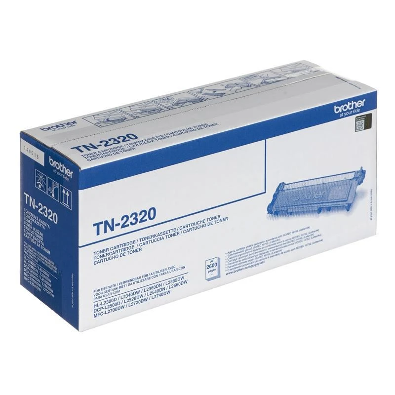 Brother TN-2320 | Toneris Cartridge | Juodas