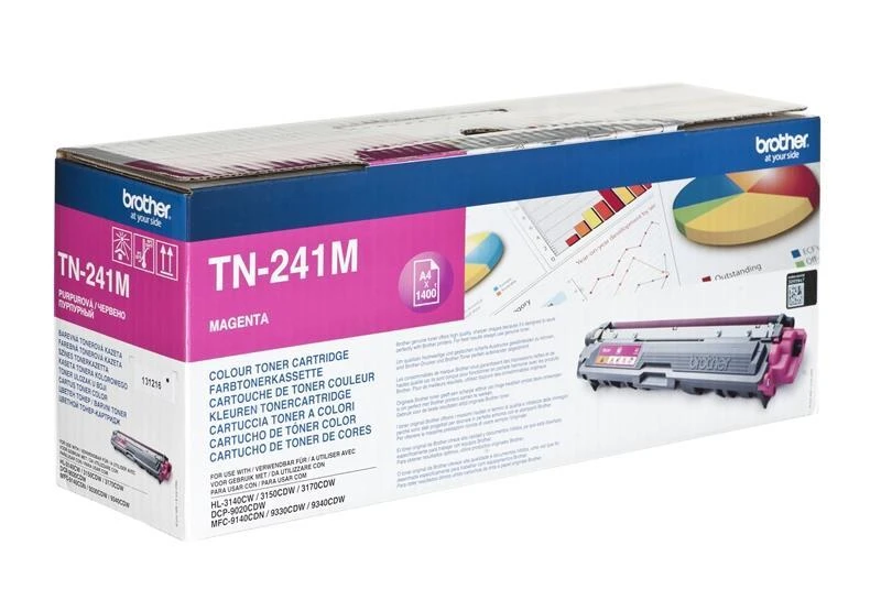BROTHER TN-241M TONERIS MAGENTA 1400P