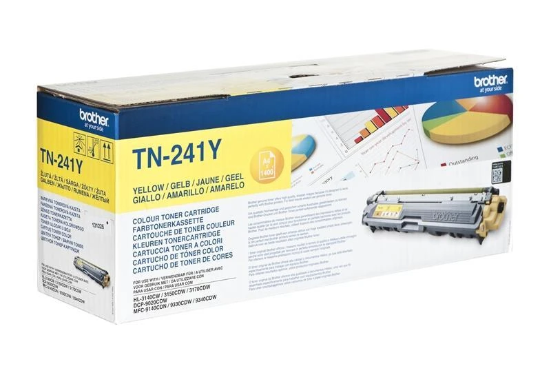 BROTHER TN-241Y TONER Geltonas 1400P