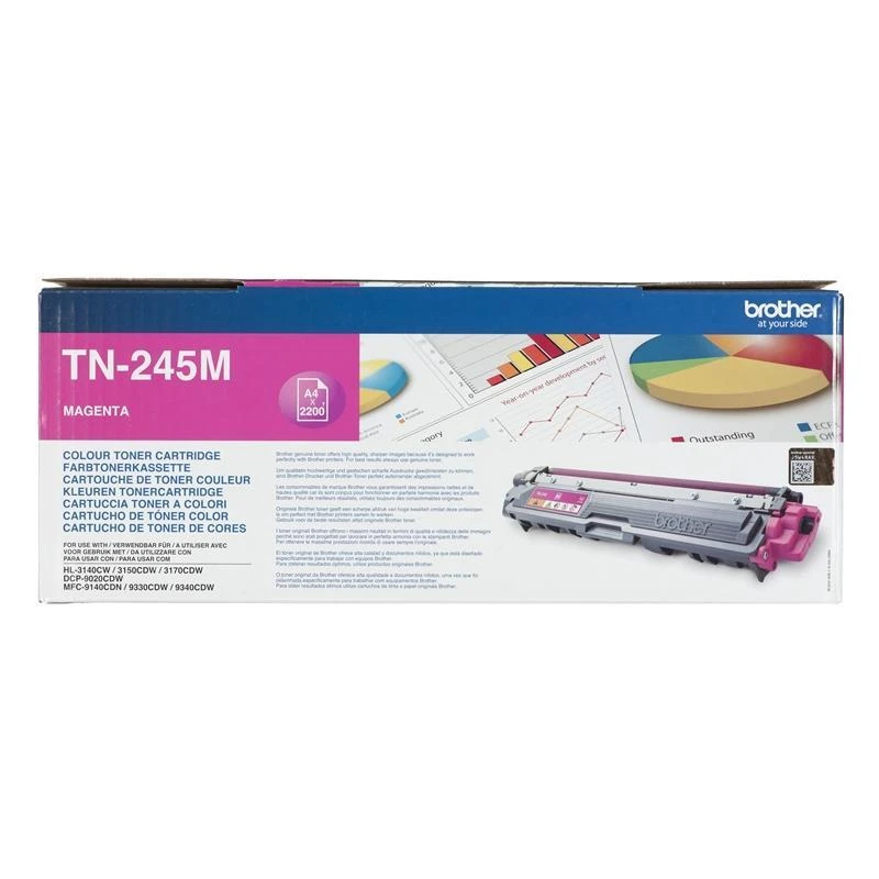 BROTHER TN-245M TONER HIGH MAGENTA 2200P