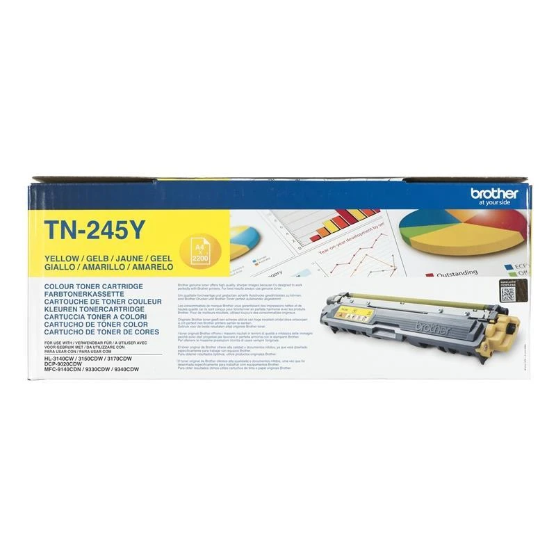 BROTHER TN-245Y TONER HIGH Geltonas 2200P