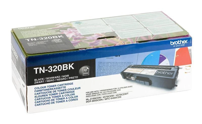 BROTHER TN-320BK TONER Juodas 2500P