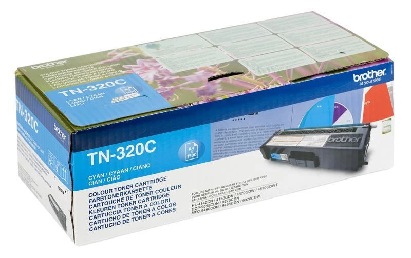 Brother TN-320, žalsvai mėlynas dažiklis Brother