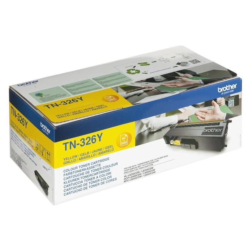 BROTHER TN-326Y TONER HIGH Geltonas 3500P