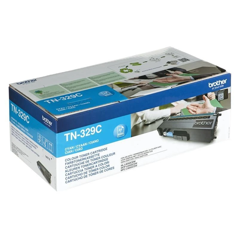 BROTHER TN-329C TONER S.HIGH CYAN 6000P