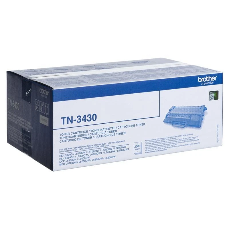 BROTHER TN-3430 TONERIS Juodas 3000P